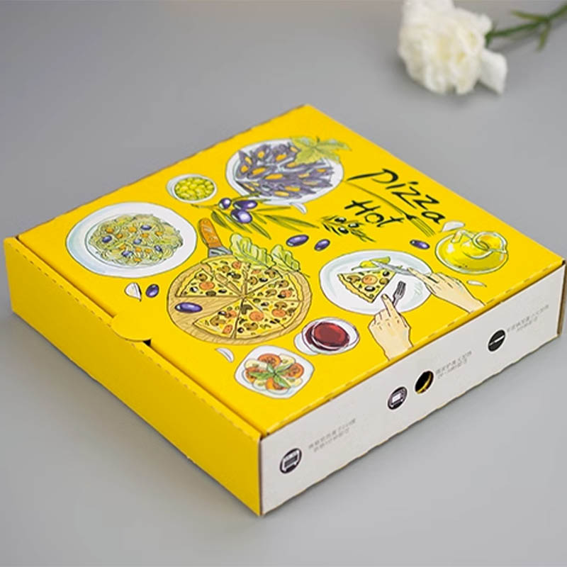 Paper Pizza Packaging Box