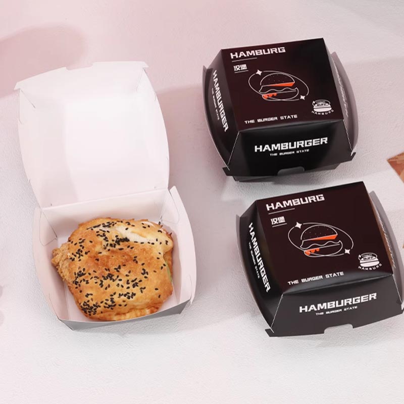 Greaseproof Burger Paper Box