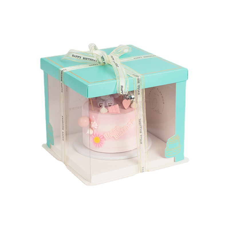 Rectangle Translucent Cake Box